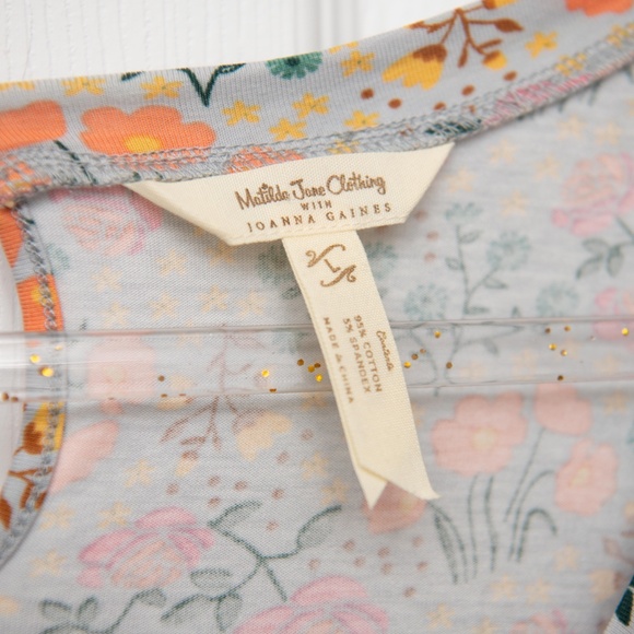 Matilda Jane Women’s Long Sleeve Layered Dress Fall Floral Comfortable Sz Large - Picture 2 of 6